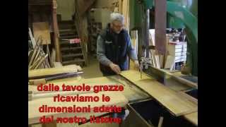 LISTONE ITALIANO PARQUET IN LEGNO MASSELLO LOCALE BIO [upl. by Mencher388]