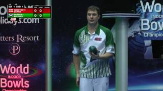 World Indoor Bowls Championship 2017 January 14th  Morning Session [upl. by Ydok]