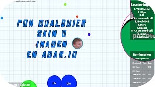 Como poner cualquier skin o imagen en agario [upl. by Adnic]