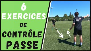 Comment améliorer sa technique de passe au foot⎪6 exercices de contrôle passe [upl. by Antoine]