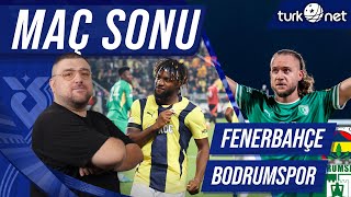 Fenerbahçe  Bodrumspor  Maç Sonu Değerlendirmesi  Uwufufu [upl. by Nels]