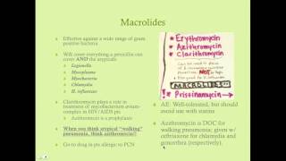 Antibacterials  CRASH Medical Review Series [upl. by Aicrop410]