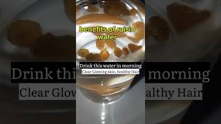 benefits of raisin water benefits shortsfeed recipe shortvideo [upl. by Adnuahsal]