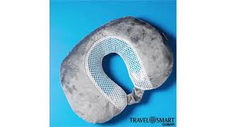 Travel Smart® by Conair Gel EZ Inflate Neck Pillow TS46NR [upl. by Adnorrehs]