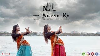 BARSO RE DANCE COVER  GURU  SHREYA GHOSHAL  NRITYAM [upl. by Janel564]