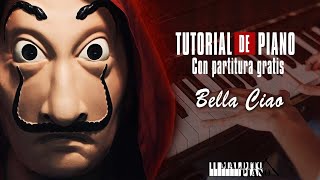 Aprende a tocar Bella Ciao Tutorial con partituras gratis para que te suene igual que en la serie [upl. by Chaddie]