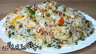 Chinese Biryani Recipe  Chicken amp Vegetable Fried Rice Restaurant Styleچائنیز بریانی [upl. by Ivey]