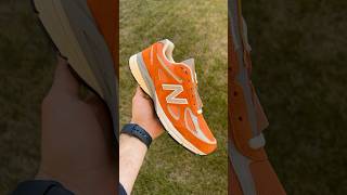 Aime Leon Dore x New Balance 990v4 Orange unboxing sneakers sneakerunboxing newbalance [upl. by Areval]