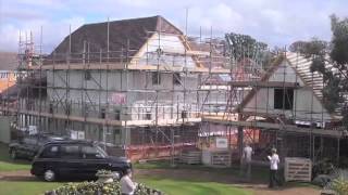 Potton Wickhambrook Self Build Timber Frame House Time Lapse [upl. by Swain]