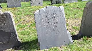 Kings Chapel Burying Ground Boston Massachusetts [upl. by Ahtnamas500]