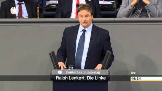 Ralph Lenkert DIE LINKE Kostenschere schließen Bundeseinheitliche Netzentgelte für Strom [upl. by Eduino294]