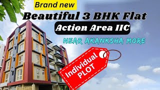 3BHK individual flat south facing near City Centre 2 Newtown Kolkata [upl. by Charissa545]