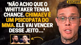 EXCLUSIVO CAIO BORRALHO SURPREENDE EM PRÉVIA E ANÁLISE DE CHIMAEV X WHITTAKER NO UFC 308 [upl. by Madora516]