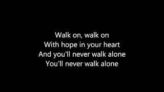 Dropkick Murphys  Youll never walk alone  lyrics [upl. by Nnylassej641]