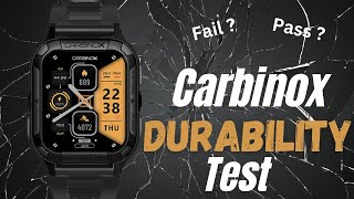 I Threw This SMART WATCH Off A Mountain Carbinox Vesta Strength Testing [upl. by Nomed909]