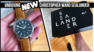 NEW C63 Sealander Automatic from Christopher Ward  Hands On Unboxing amp First Impressions [upl. by Westbrook]