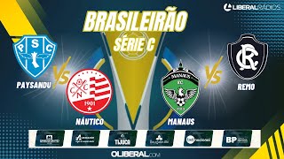 PAYSANDU x NÁUTICO  MANAUS x REMO  SÉRIE C  AO VIVO  NARRAÇÃO [upl. by Ecyar]