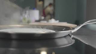 Stahl Artisan Hybrid Tawa  Make Dosas [upl. by Strader]