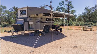 Lifestyle Breakaway 2016 offroad camper trailer  a walkaround [upl. by Yrroc931]