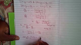 822xy14x2y10 Equations Reducible to the Homogeneous Form [upl. by Fadiman920]