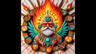 Xiuhtecuhtli Dios Azteca del Fuego y Tiempo [upl. by Yarvis108]