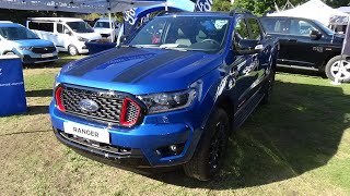 2022 Ford Ranger Stormtrak  Exterior and Interior  Foire 4x4 Valloire 2022 [upl. by Jason]