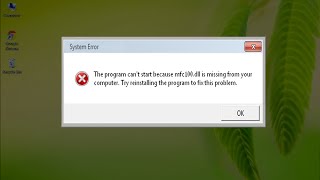 How to Fix MFC100dll Missing Error [upl. by Iives942]