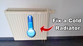 How to Fix a Cold Radiator  The Most Common Causes [upl. by Andrus]