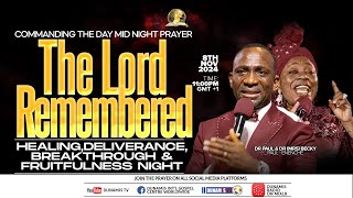 NID NIGHT PRAYER COMMANDING THE DAYTHE LORD REMEMBERED 08112024 [upl. by Fauver]