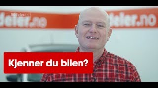 Episode 1 Hvor godt kjenner du bilen din med Jan Erik Larssen [upl. by Sher]