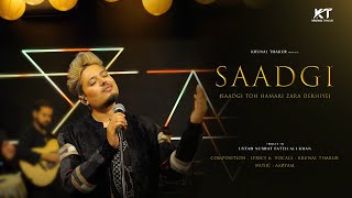 Saadagi Toh Hamari Zara Dekhiye  Official Video  Krunal Thakur  Nusrat Fateh Ali Khan  Qawali [upl. by Scevour]