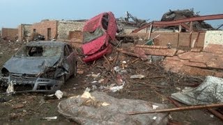 Aftermath and Destruction of Moore Oklahoma Tornado  May 20th 2013 [upl. by Yoo]