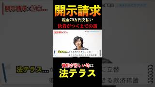 費用が苦しいときは法テラス 切り抜き sns shorts 法テラス 開示請求 アンチ 悪口 [upl. by Sirama]