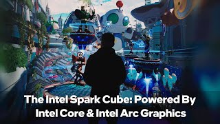 Intel at CES 2024 The Intel Spark Cube Experience [upl. by Burrow]