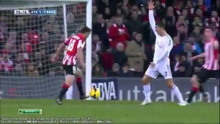 Cristiano Ronaldo  Red Card  Fight with Ander Iturraspe Athletic Bilbao vs Real Madrid HD [upl. by Aurelia]