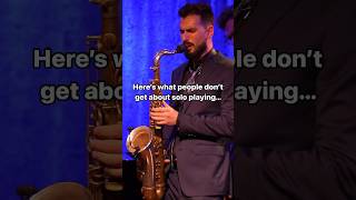 Quick tip on playing solo Chad LB Quartet residency  Birdland Jazz Club next week in NY April 26 [upl. by Bathesda]