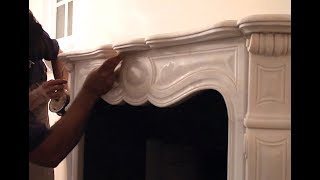 How to Install a Marble Mantel [upl. by Angelo]