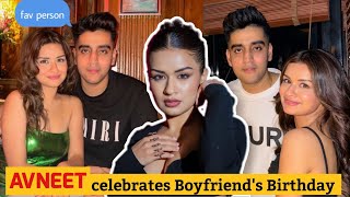 Avneet Kaur celebrating boyfriend Raghav Sharmas birthday  Birthday song and Special caption [upl. by Cirted400]