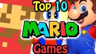 Top 10 Mario Games [upl. by Atiluj]