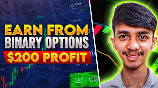 Binary Options Trading Strategy Candlestick Price Action 200 Profit In 2 Minutes [upl. by Alba]