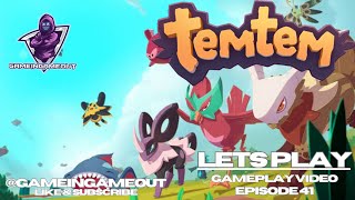 Lets play Temtem  Part 41  Dabmis Rest Water Shrine  2 of 2 Exp Farm [upl. by Ivon518]