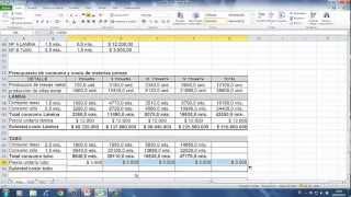 ELABORACION DE PRESUPUESTOS  PRESUPUESTO DE CONSUMO Y COSTO DE MATERIA PRIMA [upl. by Sulakcin352]