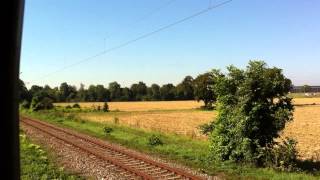 HD720cam  Zugfenster Aussicht  Ortenau im Spätsommer [upl. by Prebo]