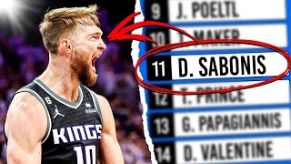 WHAT HAPPENED to the 10 Players Drafted Before Domantas Sabonis [upl. by Daffy]