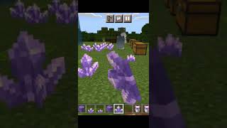 Minecraft  Amethyst Crystal Garden [upl. by Correy]