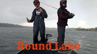 Smallmouth Fishing in Hayward WI  Round Lake and quotLake Xquot [upl. by Constanta440]