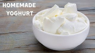 Perfect Homemade Yoghurt I Foolproof Recipe I Thick amp Creamy I 2 Ingredients I Without Yoghurt Maker [upl. by Strickman69]