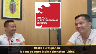 40000 euros par an  le coût de cette école à Shenzhen Chine [upl. by Nosilla]