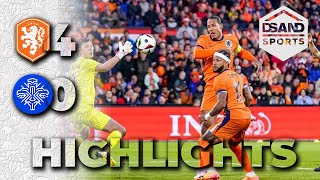 Belanda VS Islandia 40 All Goals and Highlights 2022 HD [upl. by Akihc143]