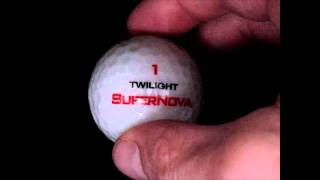 Supernova LED Golf Ball [upl. by Vito836]